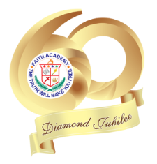 Faith Academy Diamond Jubilee Logo